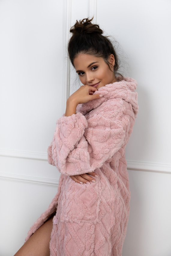 Bethany Szlafrok damski Sensis - brudny róż