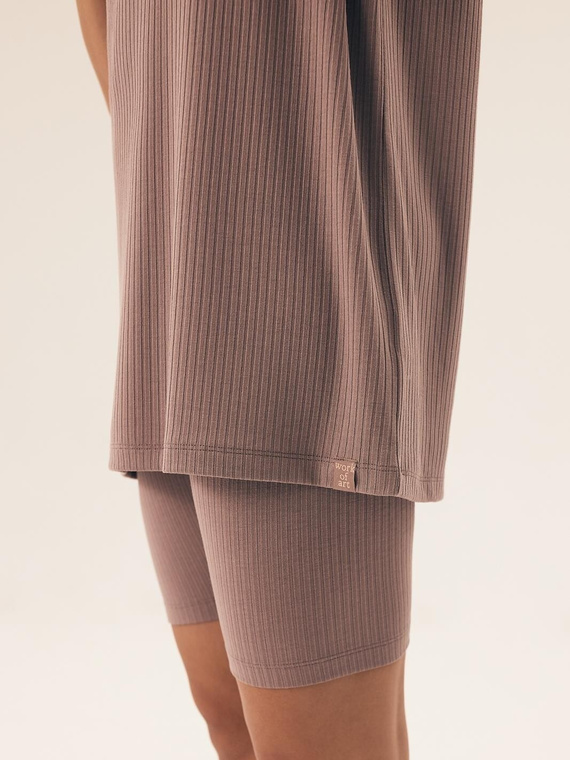 42682 Nueva Piżama Damska Henderson - brązowy