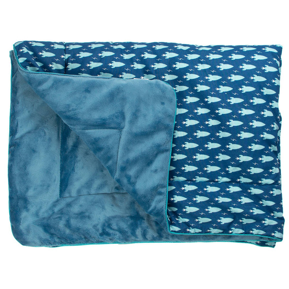 Papugi kocyk niemowlęcy Martex zielony