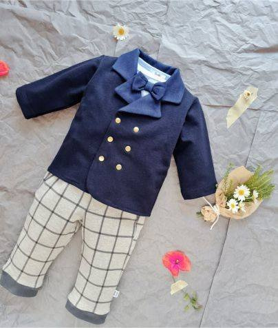 Marynarka 455G Little Gentleman Marija - granat