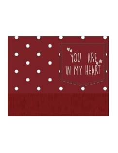 0607 Heart Nightwear Piżama Damska Infiore- granatowy