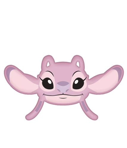 Lilo and Stitch Poduszka kształtka Jerry Fabrics różowy