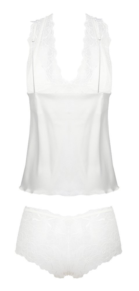 Belinda Komplet damski DKaren - jasny ecri