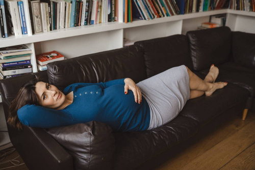 Tummy Bluzka ciążowa i do karmienia Milk&Love poseidon