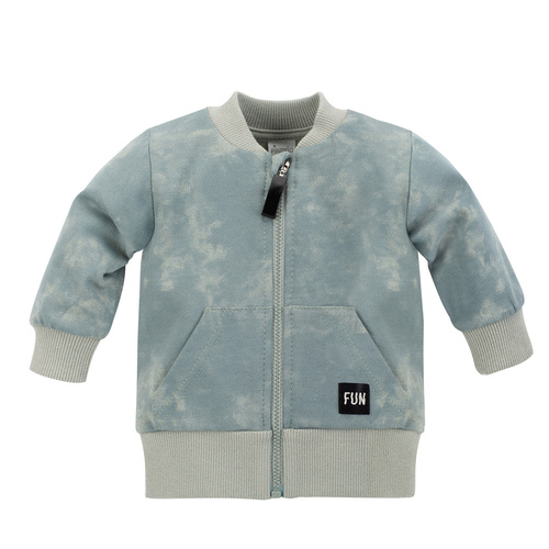 Fun Time Pinokio Bluza chłopięca- mięta druk