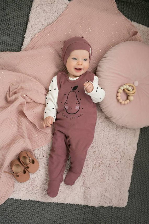 Tres Bien Pinokio Czapka niemowlęca - róż ciemny