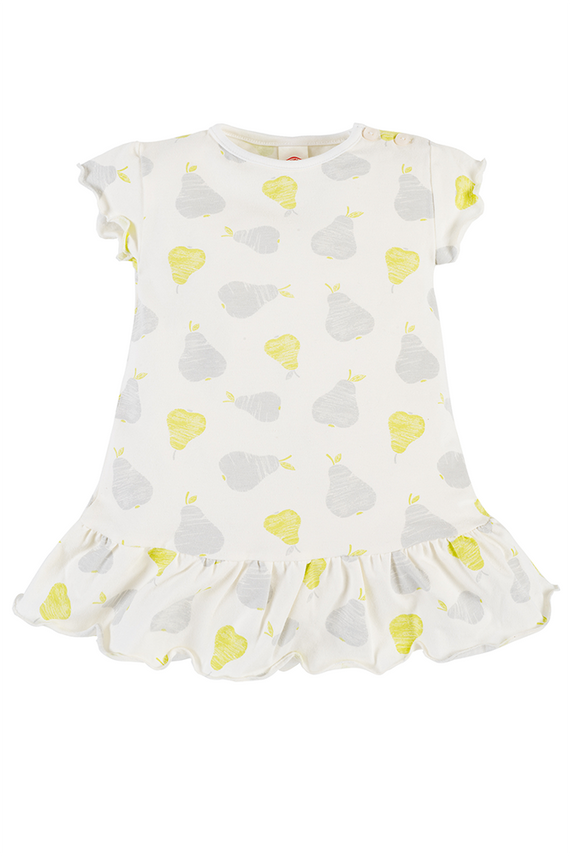 "Sweet Pears" Makoma Sukienka z falbanką