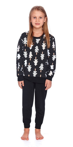 Piżama dziecięca 4167 Doctor Nap - black