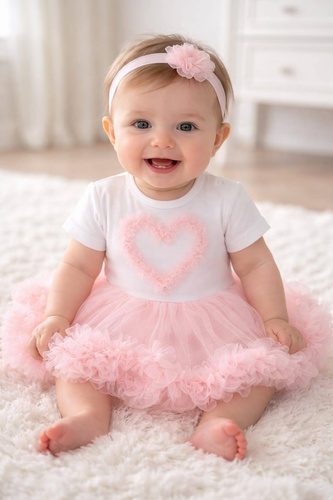 Margaretki Bambarillo Body-sukienka dziewczęca 