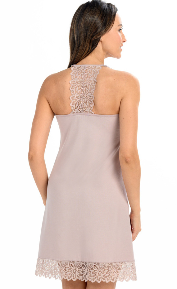 2802 Kolhi koszula nocna na ramiączkach Teyli - kakaowy