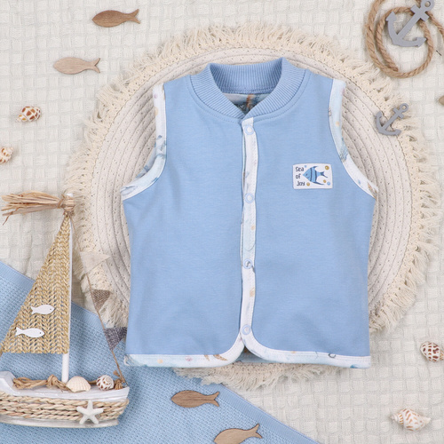 ABN-5458 Sea Of Joy Kamizelka Nini – bawełna organiczna, wygodne zapięcie