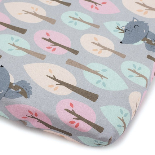 Prześcieradło z gumką Herbarium - Makaszka 