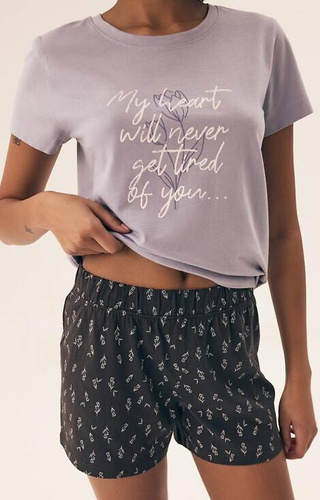 42893 Naturaleza Piżama Damska Henderson - lavender