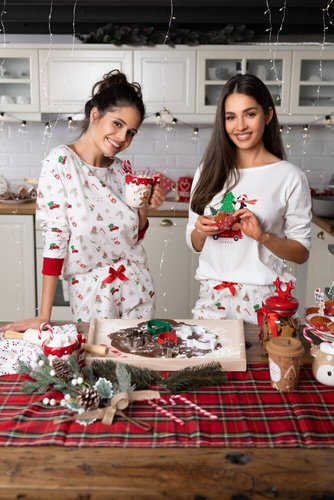 Lillian Piżama damska Sensis -ecru