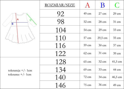 216167 Lala Nicol Sukienka bawełniana