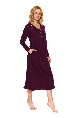 Koszula Nocna 7318 Doctor Nap - burgundy