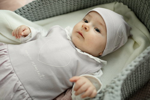 Charlotte Pinokio Czapka niemowlęca - fiolet