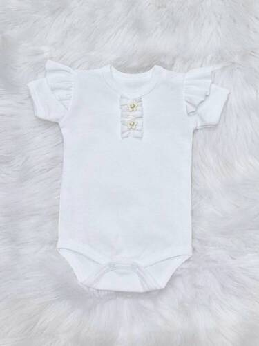 Ola Bambarillo Body z krótkim rękawem ecru