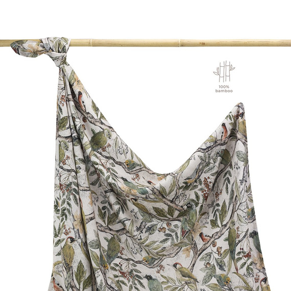 Otulacz 100% Bamboo Ornithology - Makaszka