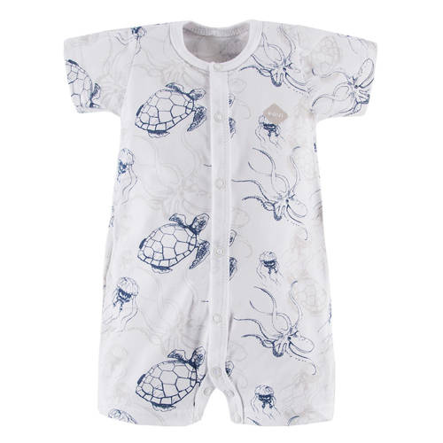 Pacific Eevi Rampers niemowlęcy - biały druk