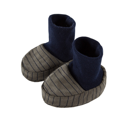 Good Day Eevi Buciki niemowlęce 3-pak - granatowy/zielony/beżowy