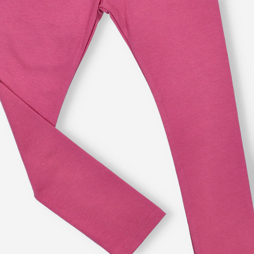 KAR-0041/ROZ Legginsy dziewczęce Lagarto Verde - różowy