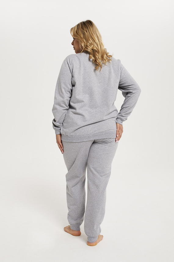 Fox Komplet Damski dł. rękaw, dł. spodnie Italian Fashion - melanż