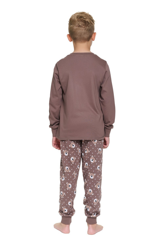 Piżama dziecięca 7202 Unisex Doctor Nap - burgundy