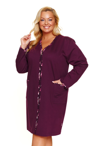 Szlafrok damski Doctor Nap SMZ.7319.burgundy