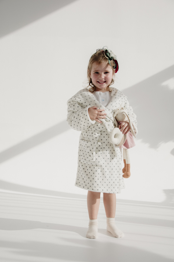 367 Melanie Szlafrok Dziecięcy Forex - ecru