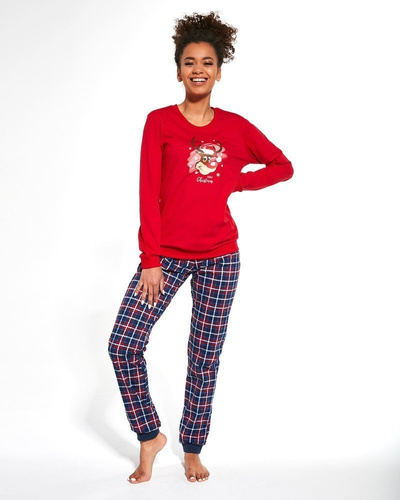 593/966/113 Reindeer Cornette Piżama Chłopięca - granatowy