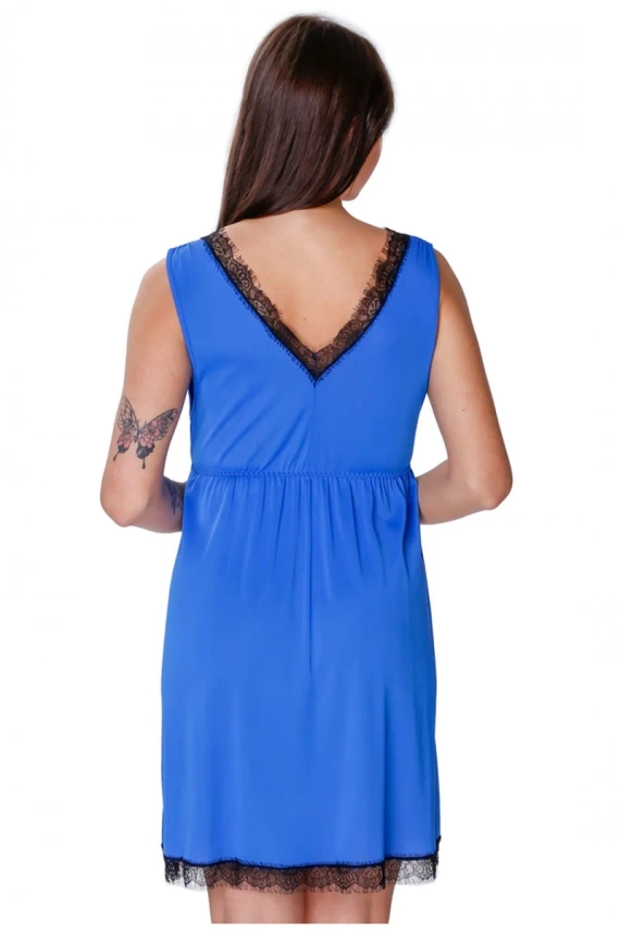 86604 Aveline koszula nocna Mewa szafirowy