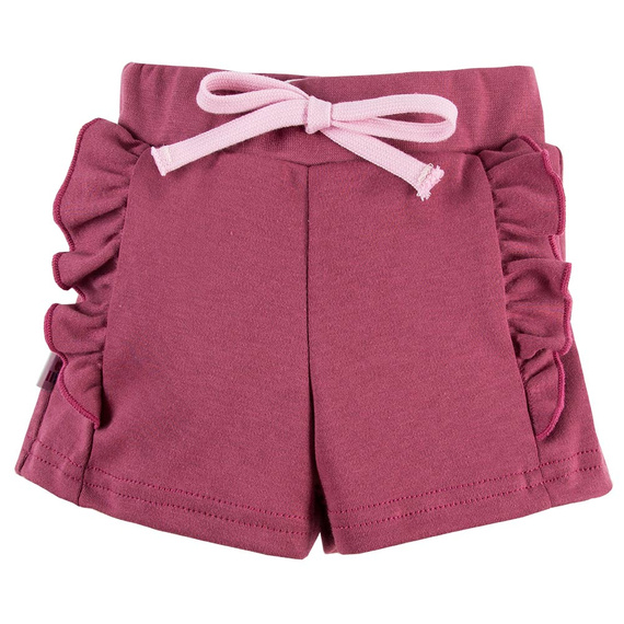 Nature Ewa Klucze Szorty z wiązaniem - róż