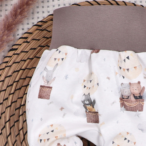 ABN-5661 Nini Półśpiochy Niemowlęce Balloon Friends 100% Bawełna Organiczna – PL