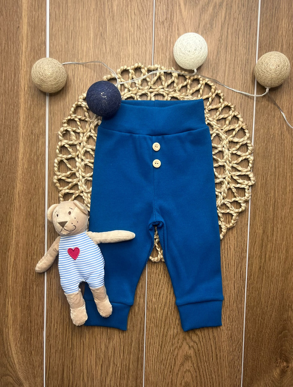 LJ816 Mamatti Legginsy dziewczęce dzwony - brązowy