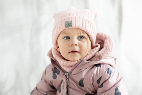 Winter Pinokio Komin niemowlęcy - róż