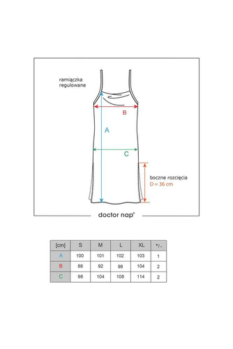 5103 Koszula Nocna Doctor Nap - milk