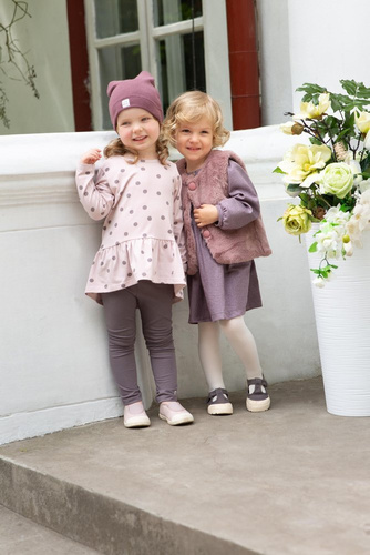 Julia Pinokio Legginsy dziewczęce - grafit