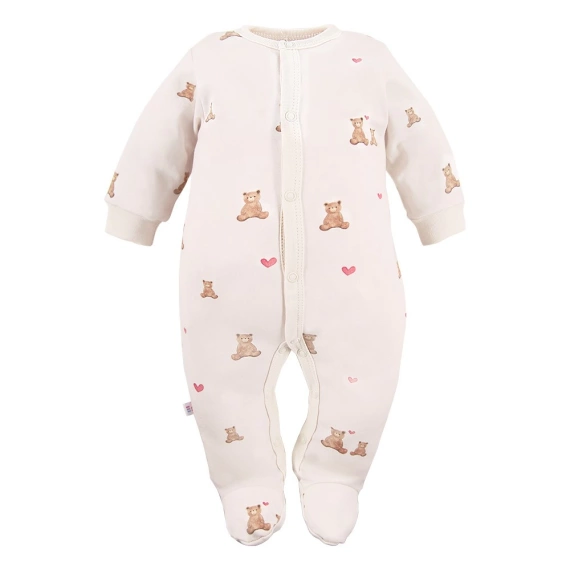 Hearts & Bears Eevi Pajac - ecru 
