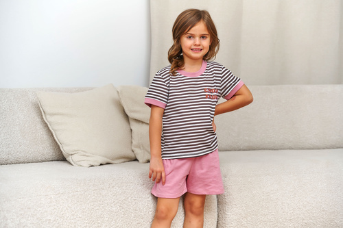 Piżama dziecięca 7202 Unisex Doctor Nap - burgundy