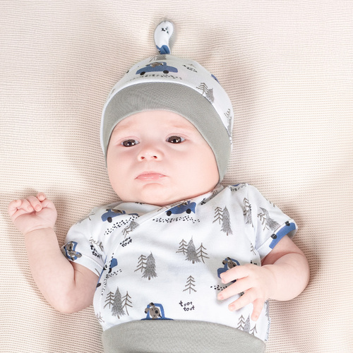 214094 Muki Nicol Kopertowe Body z krótkim rękawem