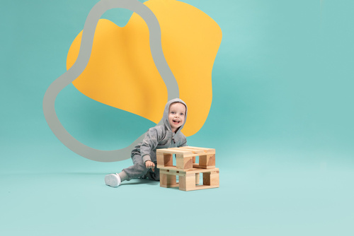 Fun Time Pinokio Kombinezon dresowy - mięta druk