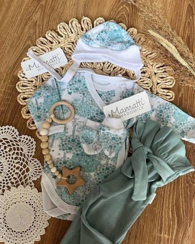 BD10326 Forest Mamatti Body kopertowe długi rękaw