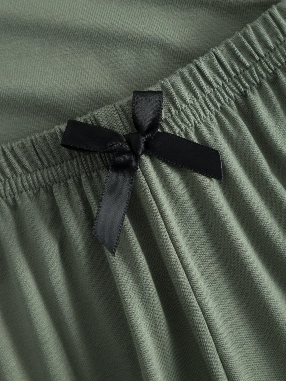 Emerald Dreams Piżama damska Momenti Per Me green