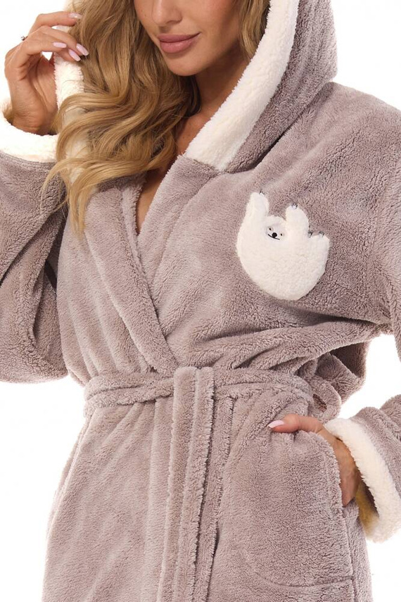 2411 Lazy szlafrok damski L&L - opal