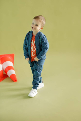 Orange Flip Pinokio Bluza na zamek - granatowy