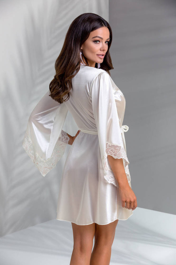 Inoe Peignoir Szlafrok damski Casmir ecru