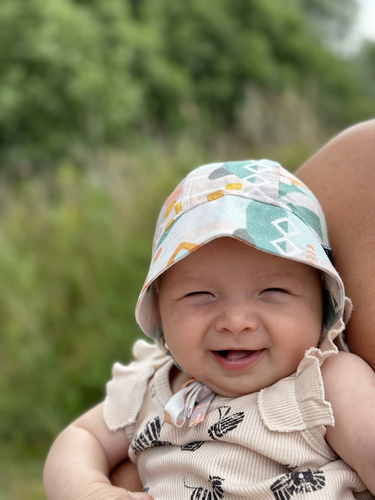 Pastel Gelato Bonetka z daszkiem Makaszka