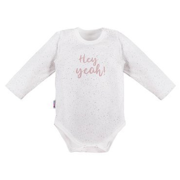 Swan Ewa Klucze Body z długim rękawem - druk biały