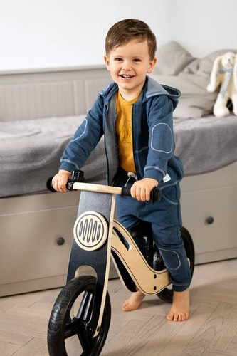 UNIQUE Ewa Klucze Bluza rozpinana z kieszeniami - granat